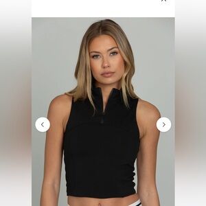 Gold Hinge Day to Night Quarter Zip Top